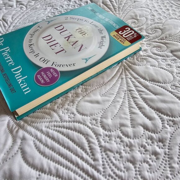 The Dukan Diet Hardcover Book By Dr. Pierre Dukan, Flaws - Picture 7 of 10